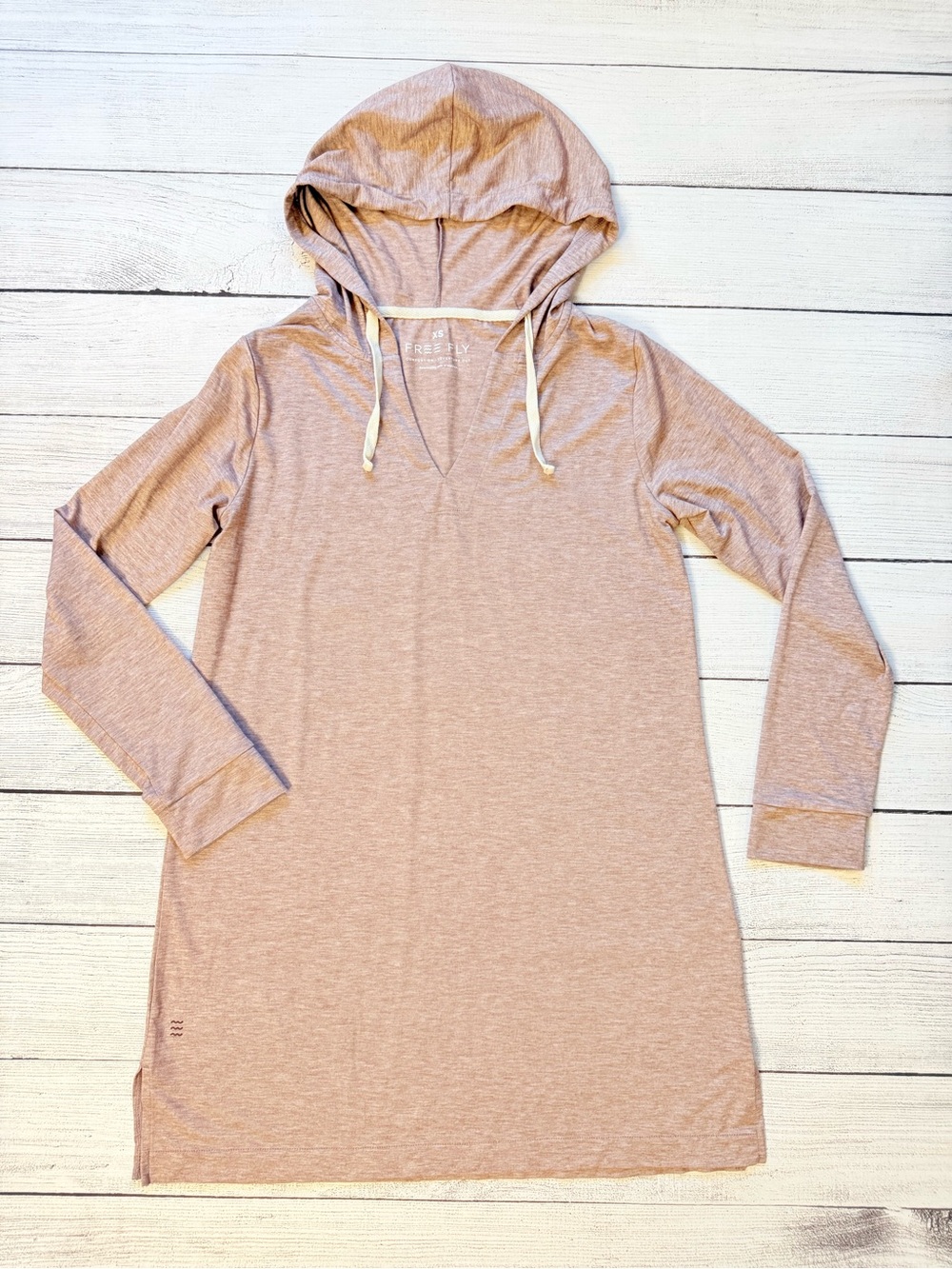 🌾Free Fly Mauve Hooded V-Neck Tunic‎